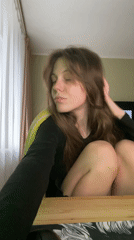 Woman recorded in multiple close-up videos in Ufa apartment