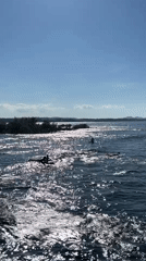 Morning water sports documented in General Luna, Philippines