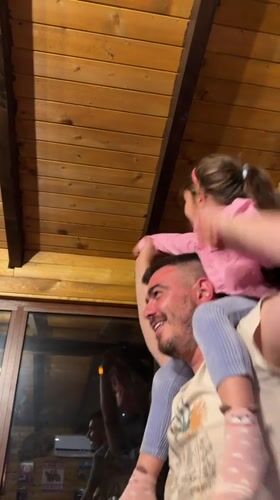 Evening family moments captured in Bulgarian village