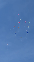Outdoor celebration with music and balloon release in Lovech