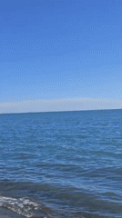 Serene beach day recorded in Chabkwara, Abkhazia