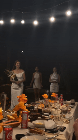 Wedding celebration with dinner and entertainment in Si Sunthon