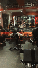 Afternoon gym session captured in Chongqing High-tech Zone