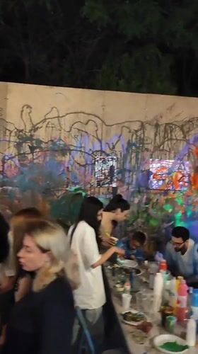 Evening street festival draws crowds in Yerevan, Armenia