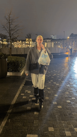 Woman spotted on Belgrade streets and indoors within minutes