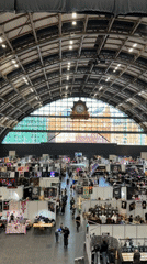 Indoor Ferris wheel operates at Manchester convention center