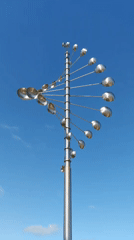 Wind sculpture observed in Sennoy, Russia under clear skies