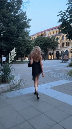 Evening observations document daily life across central Sofia
