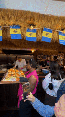 Barbados-themed food stall operates in London