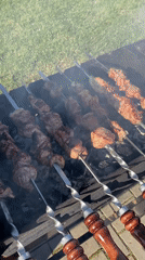 Family barbecue gathering documented in Гаревая, Russia