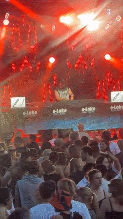e-Lake festival night in Echternach draws a big crowd