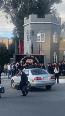 Military personnel gather at army academy in La Paz
