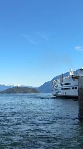 Ferry operations documented at Horseshoe Bay terminal, West Vancouver