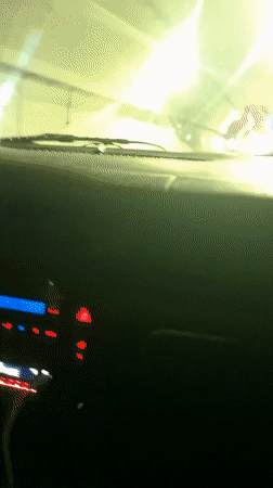 Vehicle travels through tunnel in Gabrovo, Bulgaria