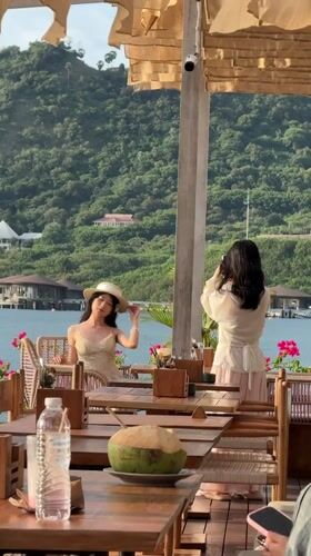 Morning scenes captured at Labuan Bajo waterfront restaurants and transport