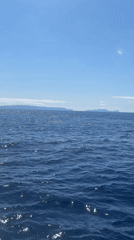 Ocean vista captured from Funchal showing distant mountains