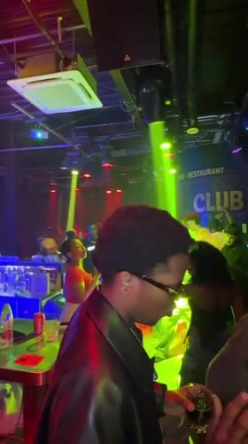 Nightclub scene captured in Dadong District during evening hours
