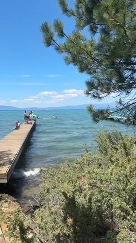 South Lake Tahoe on the Fourth of July