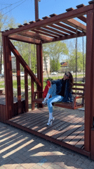 Late night park activity and public art documented in Birobidzhan