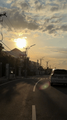 Morning street life documented in North Kuta, Indonesia