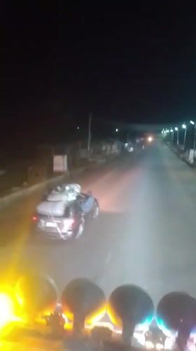 Nighttime cargo transport and caged animals documented in Paiko