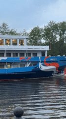 Passenger boat 'City Lights' spotted on Khimki waterway