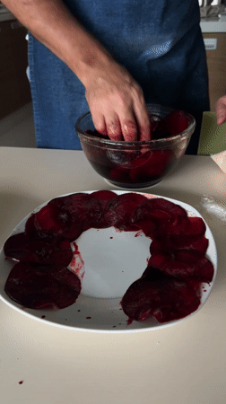 Late-night beet preparation documented in Puebla, Mexico