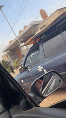 Dashboard cameras record routine traffic in Abuja, Nigeria