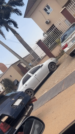 Dashboard cameras record routine traffic in Abuja, Nigeria