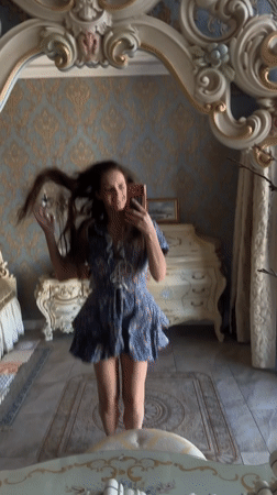 Baroque bedroom selfies and Ufa skyline shots, June 2026
