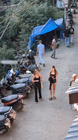 Daily life documented in Indian hill stations Bhagsu and Haini