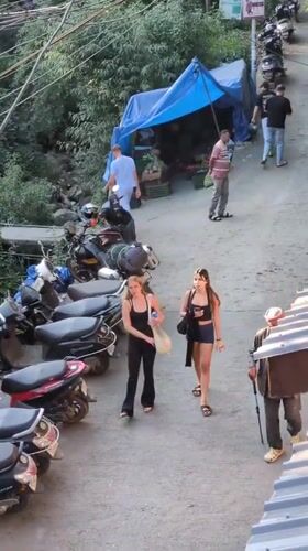 Daily life documented in Indian hill stations Bhagsu and Haini