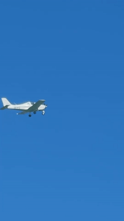 Morning water recreation and aircraft spotted off Netanya coast
