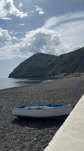 Morning coastal documentation captured in Lipari, Italy includes #DailyRitual