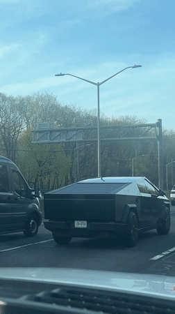 Tesla Cybertruck spotted driving through Yonkers streets