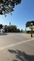 Multiple angles on a morning run through Varna streets