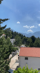 Morning footage captures Mediterranean views in Šušanj, Montenegro