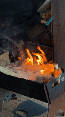 Indoor wood fire documented in Зыково, Russia workshop