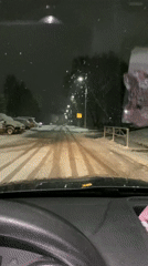 Nighttime driving and selfie moments captured in Chaikovsky, Russia