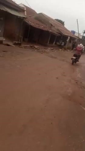 Daily life documented across Nigerian communities after rainfall