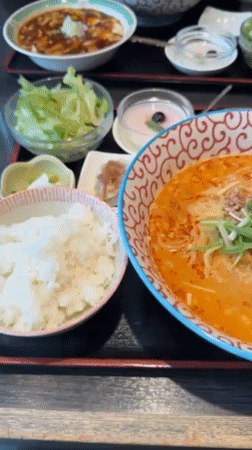 Early morning ramen meal documented in Nagano, Japan