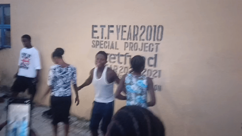 Outdoor dance and social gathering in Akwanga, Nigeria