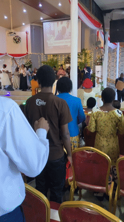 Easter Fire Conference draws worshippers to early morning service