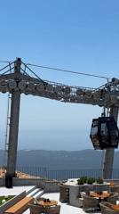 A morning at Kuk's mountaintop above the Bay of Kotor