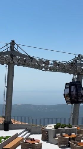 A morning at Kuk's mountaintop above the Bay of Kotor