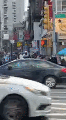 Evening market activity documented in NYC Chinatown street vendors