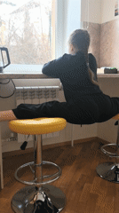 Morning routine moments captured across Nizhny Novgorod apartments