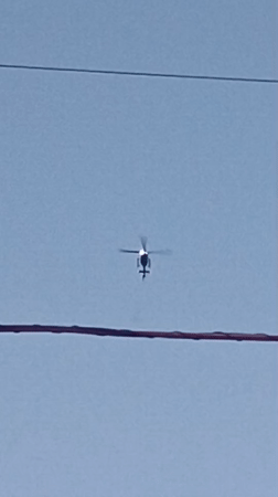 Helicopter spotted flying over Los Angeles early morning hours