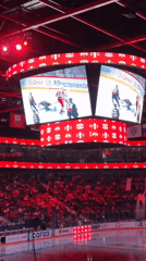Hockey arena in Rusanovo buzzes before an international game