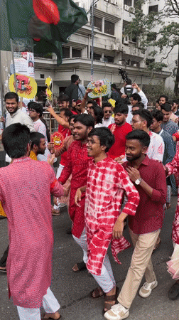 Bengali New Year celebrations draw crowds, security presence in Dhaka